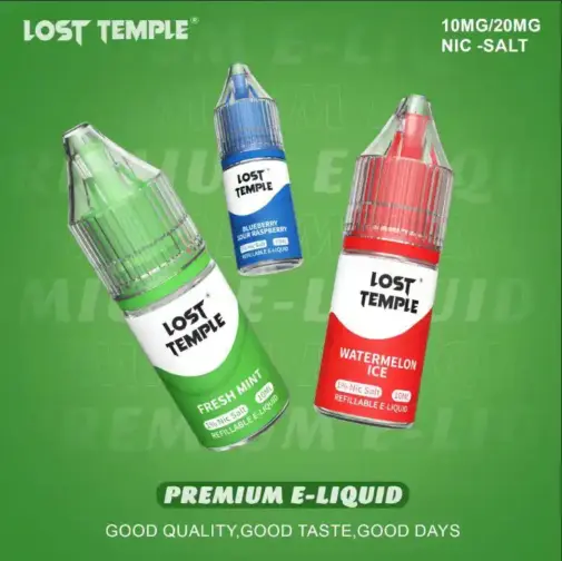 Cherry Shisha by Lost Temple Nicotine Salt 10ml