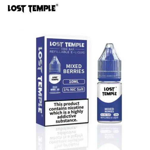 Mixed Berries by Lost Temple Nicotine Salt 10ml