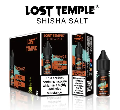 Orange Shisha by Lost Temple Nicotine Salt 10ml