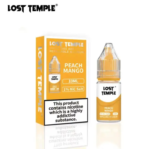 Peach Mango by Lost Temple Nicotine Salt 10ml