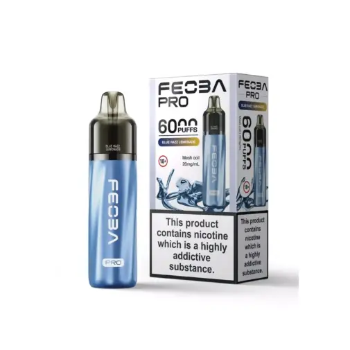 Blue Razz Lemonade by Feoba Pro 6000 Disposable Vape | 6000 Puff