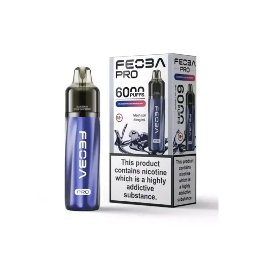 Blueberry Sour Raspberry by Feoba Pro 6000 Disposable Vape | 6000 Puff