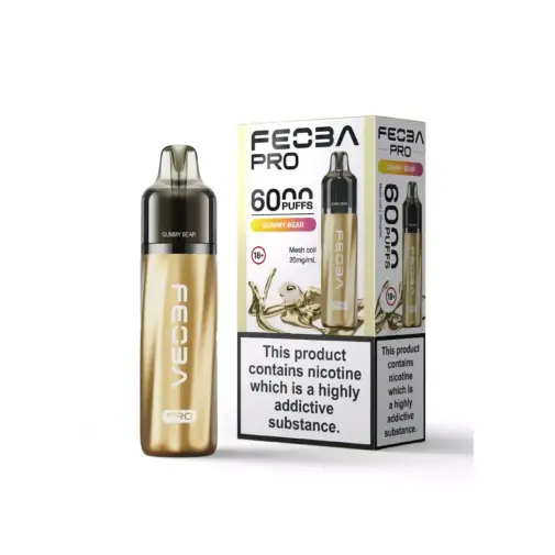 Gummy Bear by Feoba Pro 6000 Disposable Vape | 6000 Puff