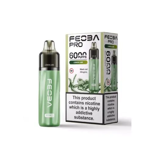 Lemon Lime by Feoba Pro 6000 Disposable Vape | 6000 Puff