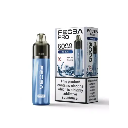 Mr Blue by Feoba Pro 6000 Disposable Vape | 6000 Puff