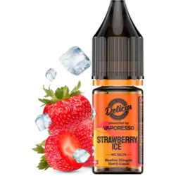 Strawberry Ice by DELICIU Nic Salt 10ml