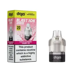 Straw-Raspberry Cherry Ice by Dojo Blast 10K Prefilled Pod | 10'000 Puff