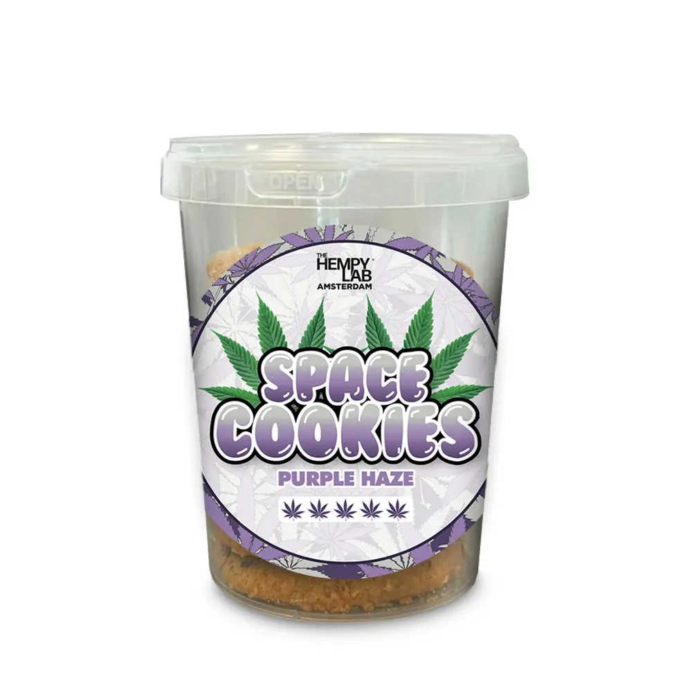 Space Cookies Purple Haze by The Hempy Lab | CBD Edibles