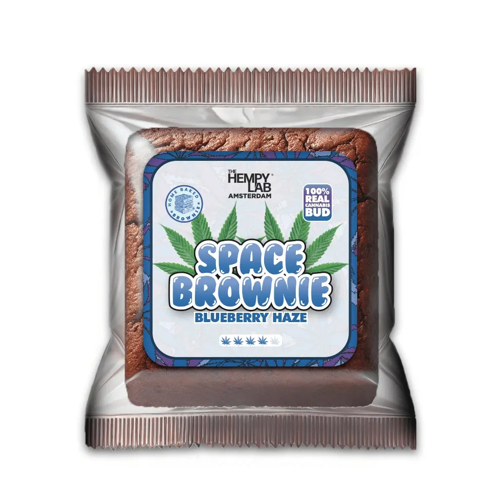 Space Brownie Blueberry Haze by The Hempy Lab | CBD Edibles