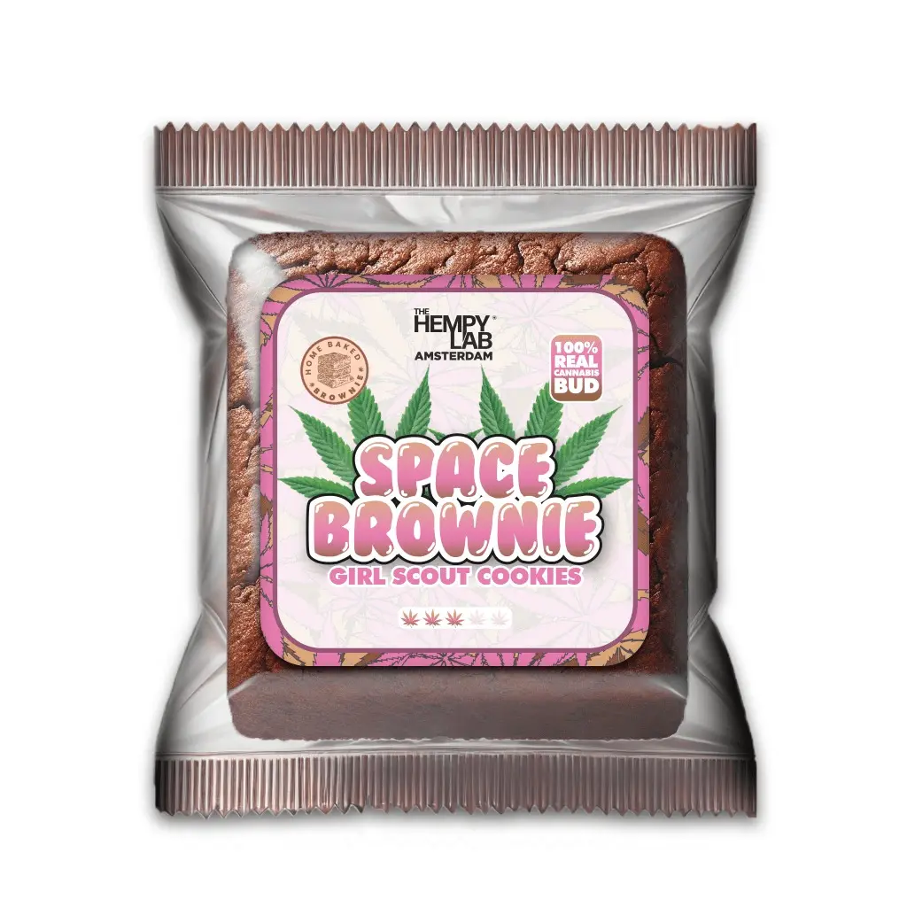 Space Brownie Girl Scout Cookies  by The Hempy Lab | CBD Edibles
