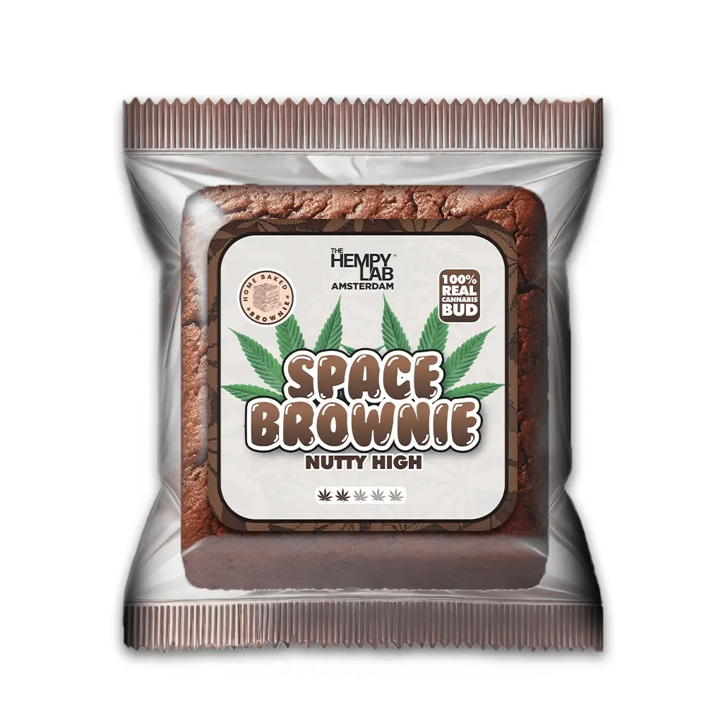 Space Brownie Nutty High by The Hempy Lab | CBD Edibles