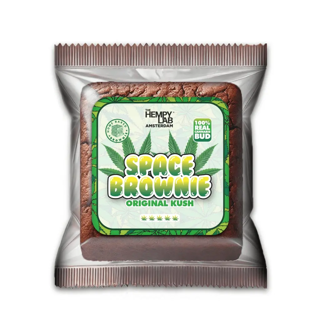 Space Brownie Original Kush by The Hempy Lab | CBD Edibles