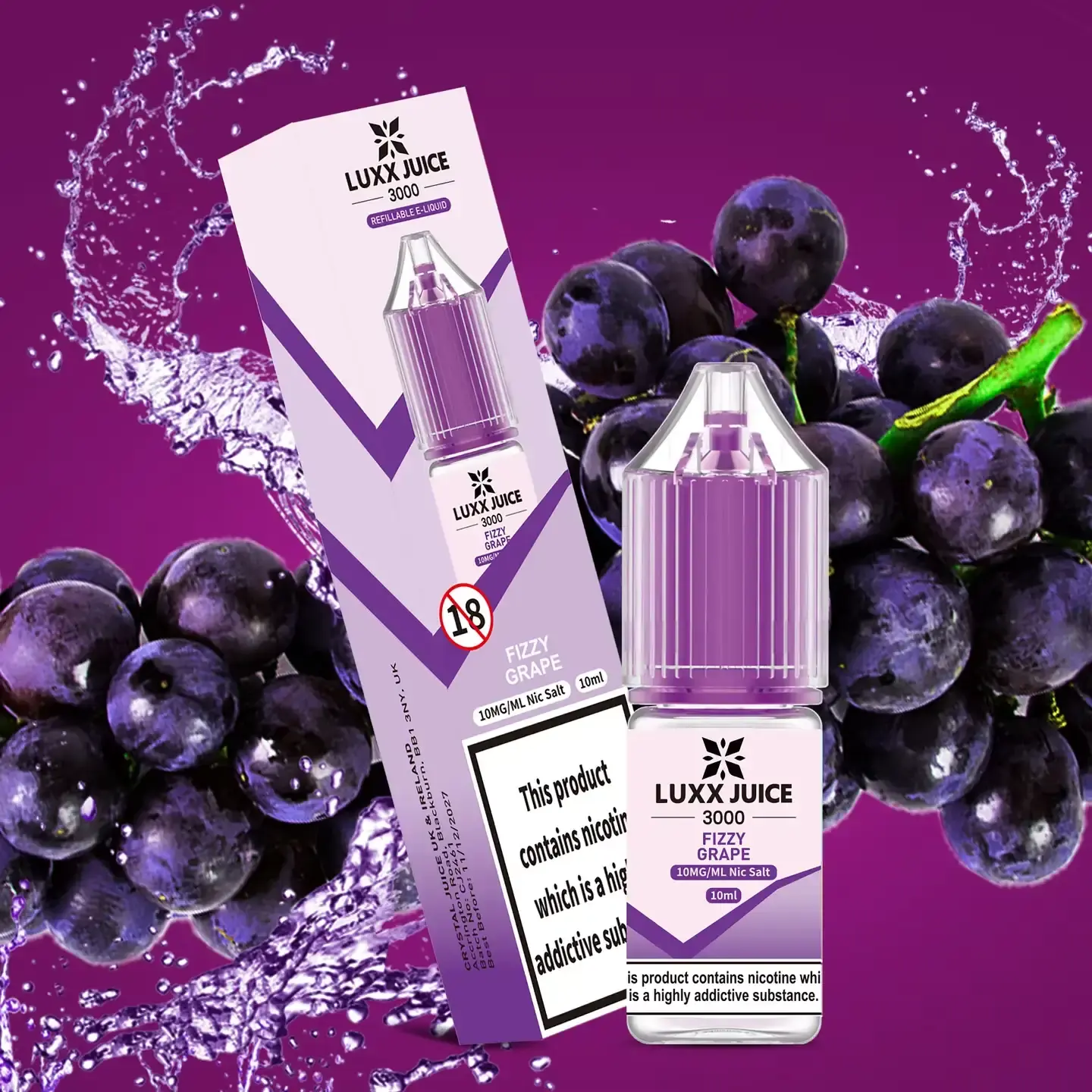 Luxx Juice 3000 Fizzy Grape