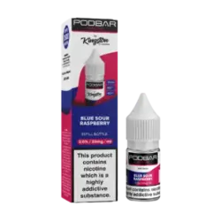 Blue Sour Raspberry PodBar Salts by Kingston 10ml