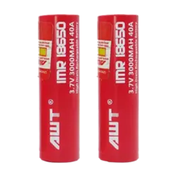 AWT 3000mAh 18650 Battery | Flat Top
