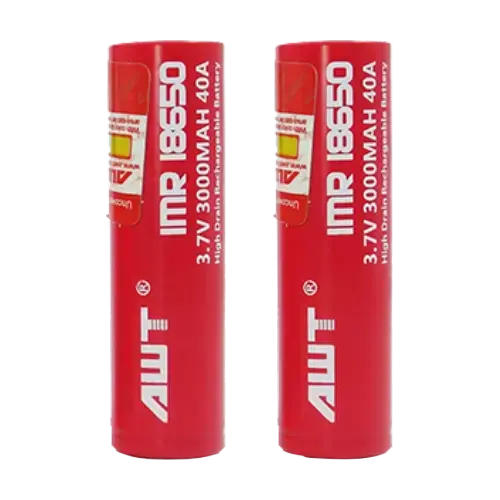 AWT 3000mAh 18650 Battery | Flat Top