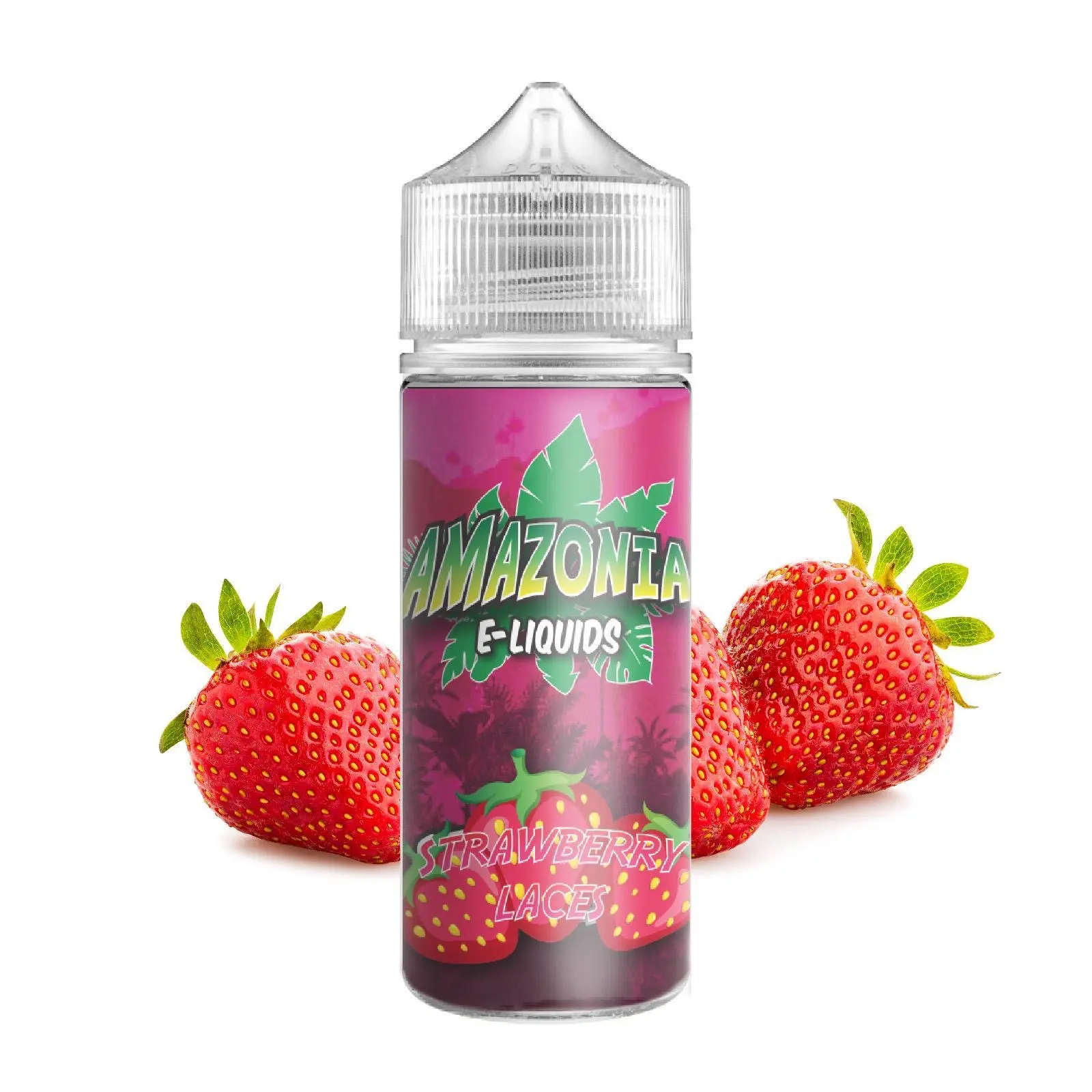 Strawberry Laces by Amazonia E-Liquids |  100ml Shortfill