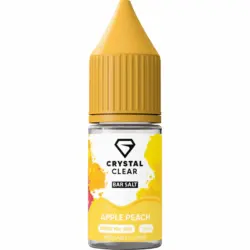Apple Peach by Crystal Clear Bar Salt 10ml