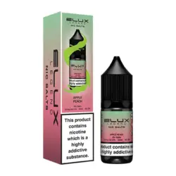 Apple Peach by Elux Legend Nic Salts 10ml