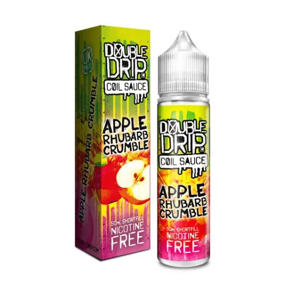 Apple Rubarb Crumble by Double Drip | 50ml Juice