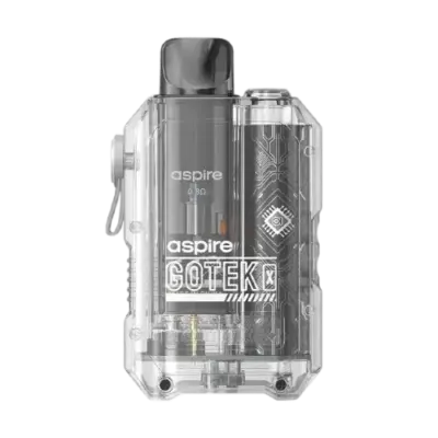 Aspire GoTek X Vape Pod Kit Transparent