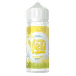 Banana Blast By Yeti Eliquid | 100ml Shortfill