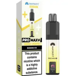 Banana Ice by Hayati Pro Max+ 6000 Pod Replacement Disposable Vape | 6000 Puff