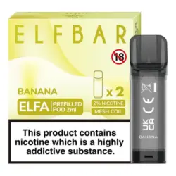 Banana ELFA Pods by Elf Bar | Pre-filled Pods