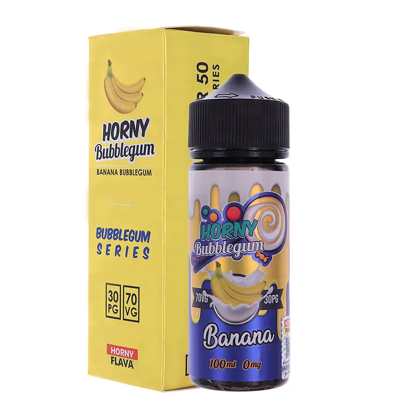 Banana by Horny Bubblegum | 100ml Shortfill