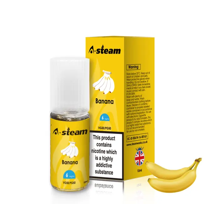 Banana by Asteam 10ml | Sold As 10 x 10ml