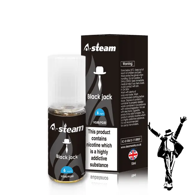 Black Jack by Asteam 10ml | Sold As 10 x 10ml
