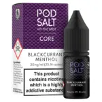 Blackcurrant Menthol by Pod Salt Core 10ml