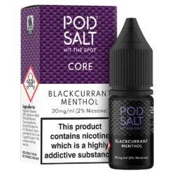 Blackcurrant Menthol by Pod Salt Core 10ml