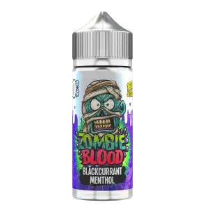 Blackcurrant Menthol By Zombie Blood | 100ml Shortfill