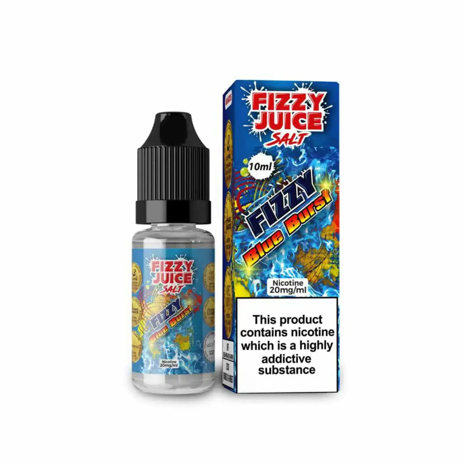 Blue Burst by Fizzy Juice Salt 10ml Updated