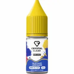Blue Razz Lemonade by Crystal Clear Bar Salt 10ml