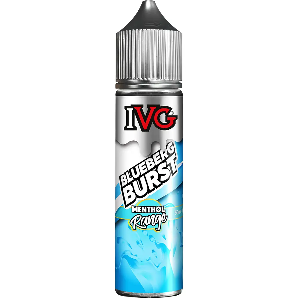 Blueberg Burst by IVG Menthol Range | 50ml Shortfill