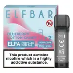 Blueberry Cotton Candy ELFA Pods by Elf Bar | Pre-filled Pods