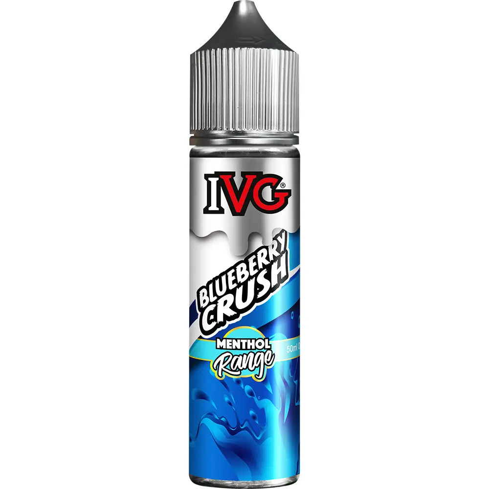 Blueberry Crush by IVG Menthol Range | 50ml Shortfill
