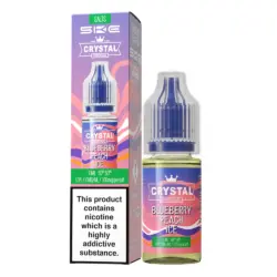 Blueberry Peach Ice by SKE Crystal Salts 10ml