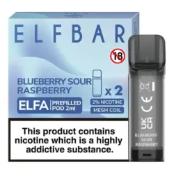 Blueberry Sour Raspberry ELFA Pods by Elf Bar | Pre-filled Pods