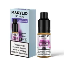 Blueberry Sour Raspberry by MARYLIQ Nic Salts 10ml
