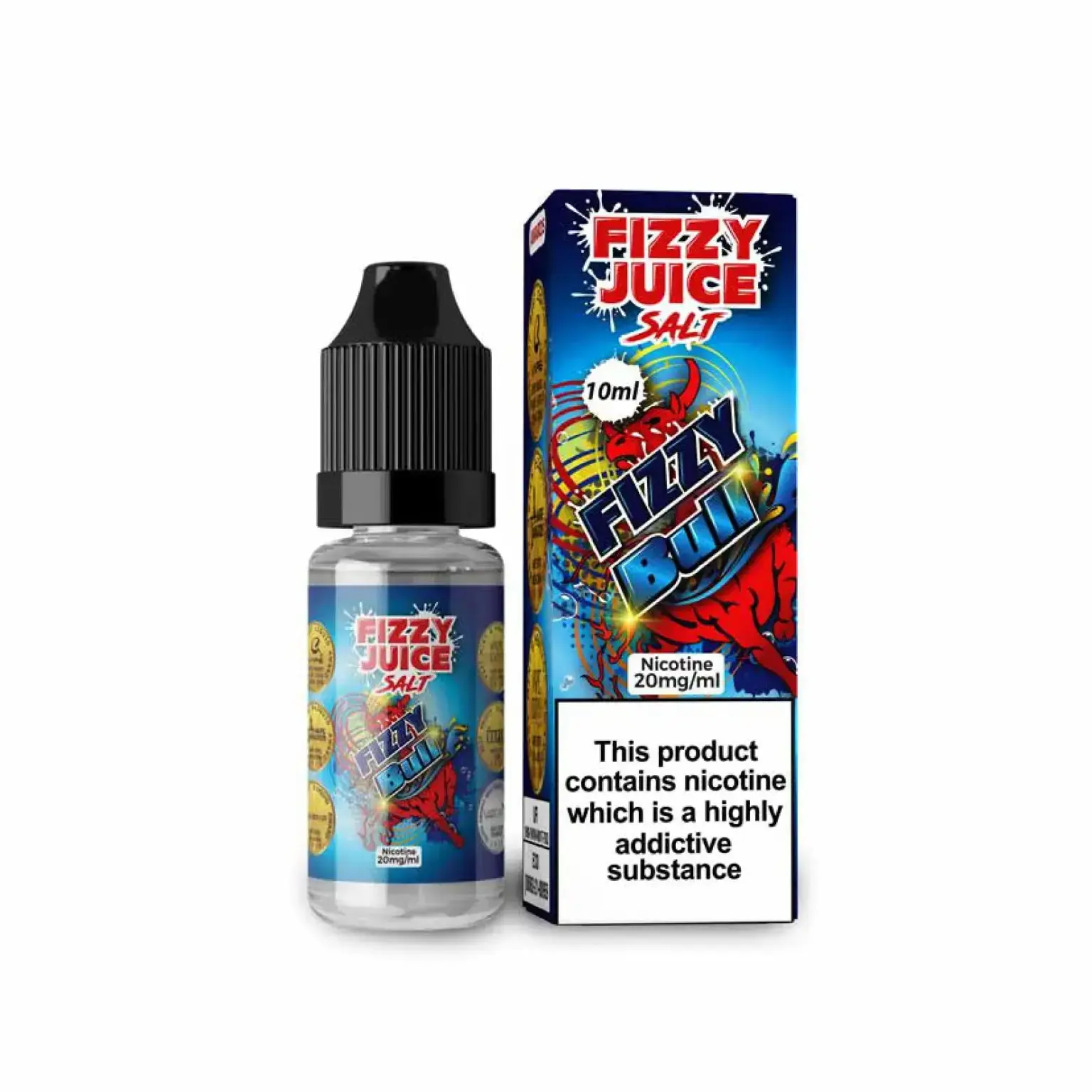 Bull by Fizzy Juice Salt 10ml Updated