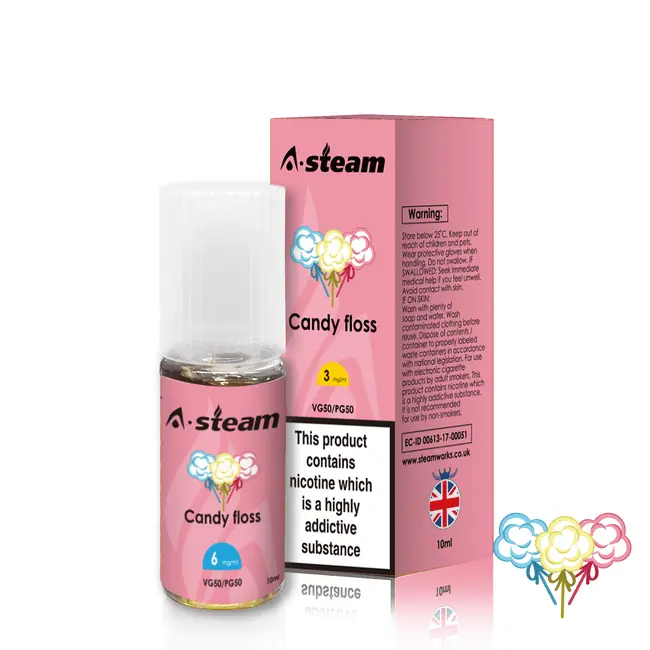 Candy Floss by Asteam | 10ml Juice