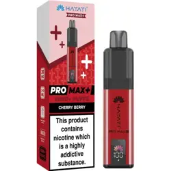 Cherry Berry by Hayati Pro Max+ 6000 Pod Replacement Disposable Vape | 6000 Puff