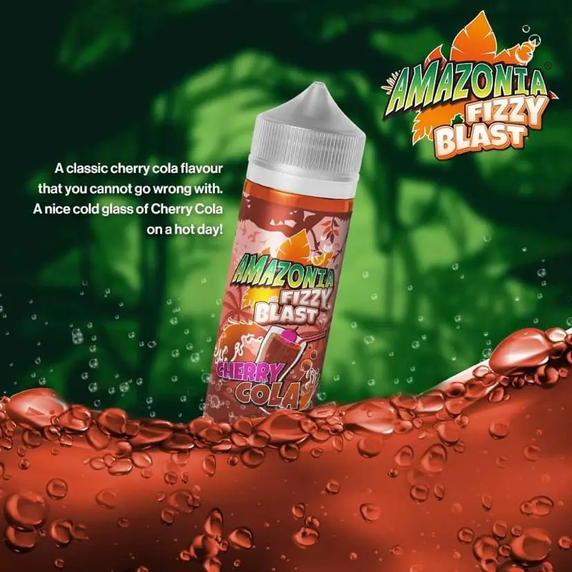 Cherry Cola by Amazonia Fizzy Blast | 100ml Shortfill