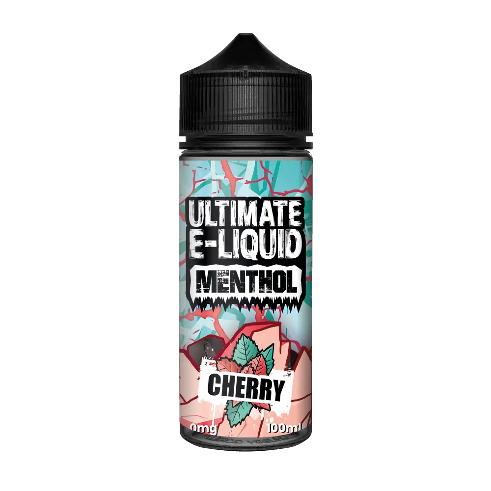 Cherry by Ultimate E-Liquid Menthol | 100ml Shortfill