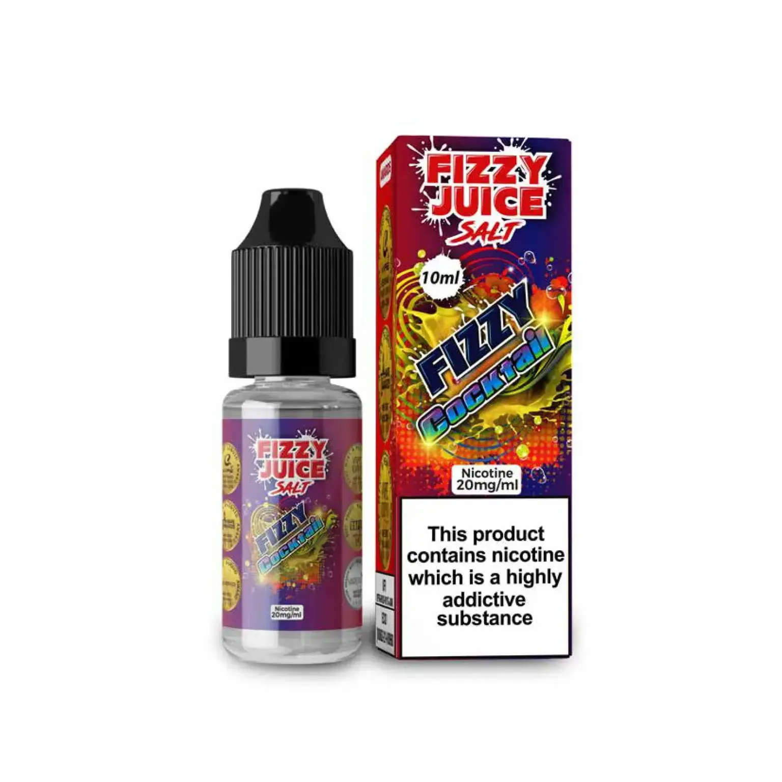 Cocktail by Fizzy Juice Salt 10ml Updated