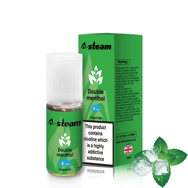 Double Menthol by Asteam | 10ml Juice
