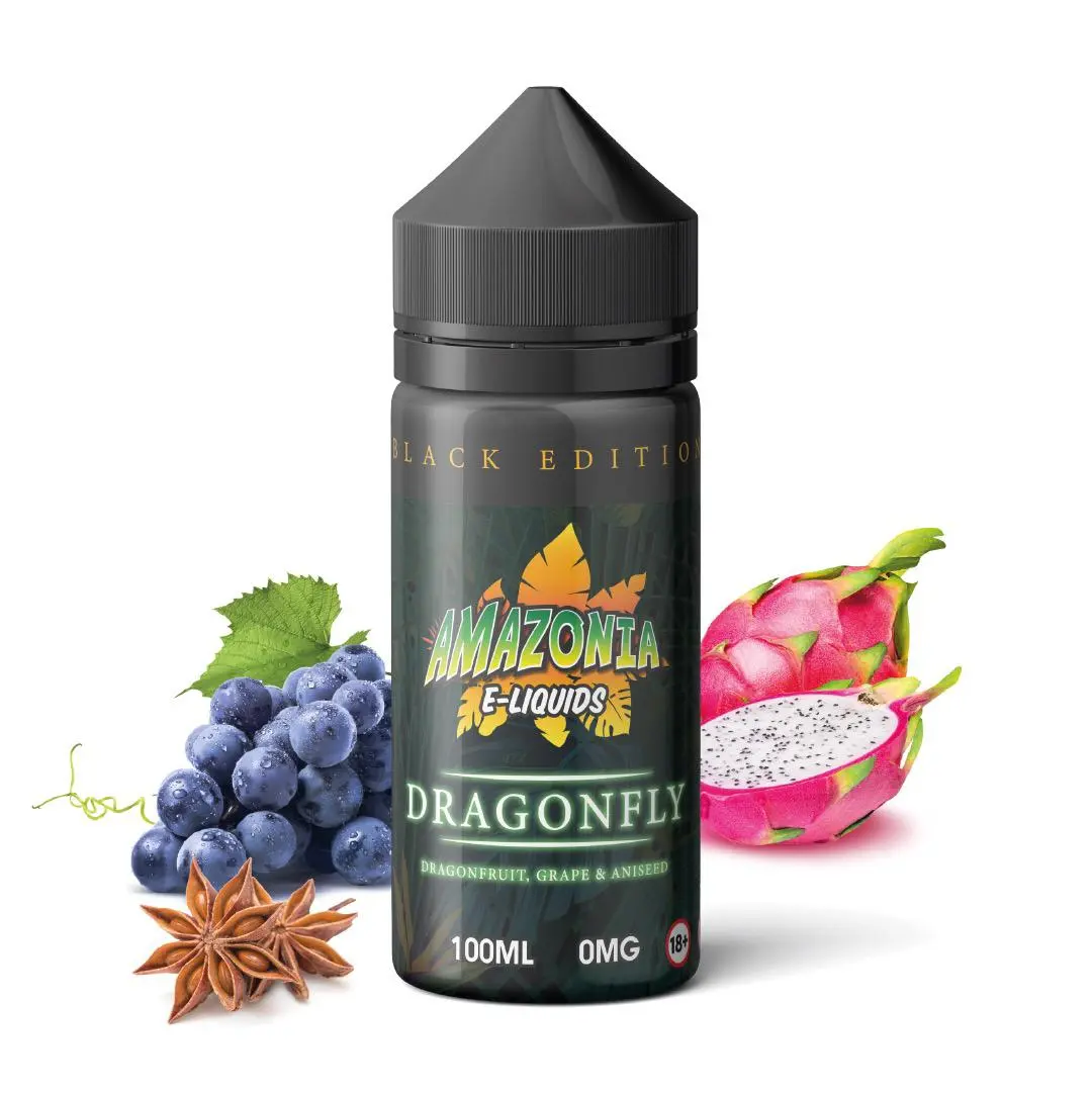 Dragonfly by Amazonia Black Edition | 100ml Shortfill